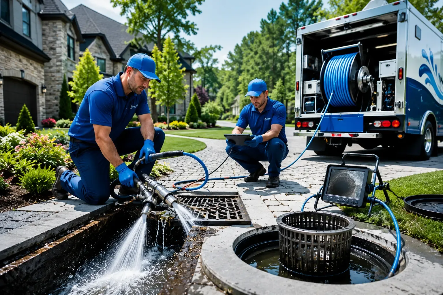 Local outdoor drain cleaning professionals in Colfax, IA